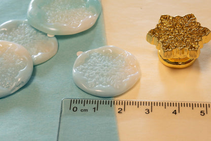 Snowflake - Handmade Wax Seals