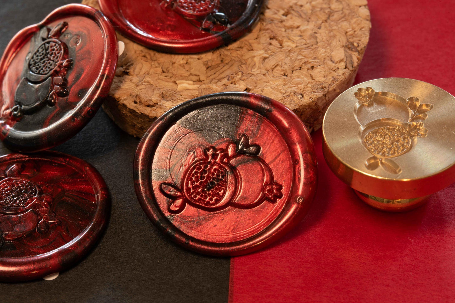 Pomegranate - Handmade Wax Seals