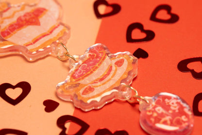 Tea of Love - Linked Acrylic Keychain
