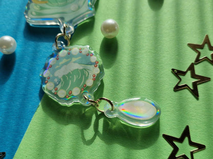 Mermaid Tea - Linked Acrylic Keychain