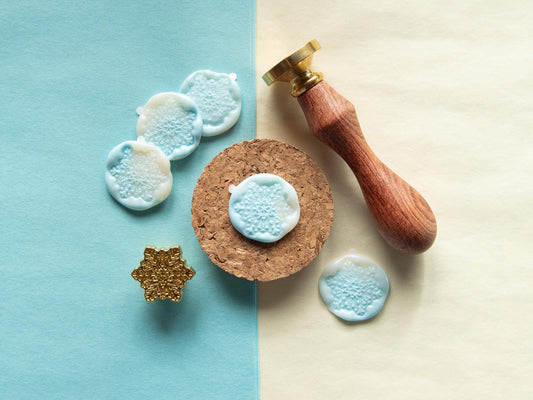 Snowflake - Handmade Wax Seals