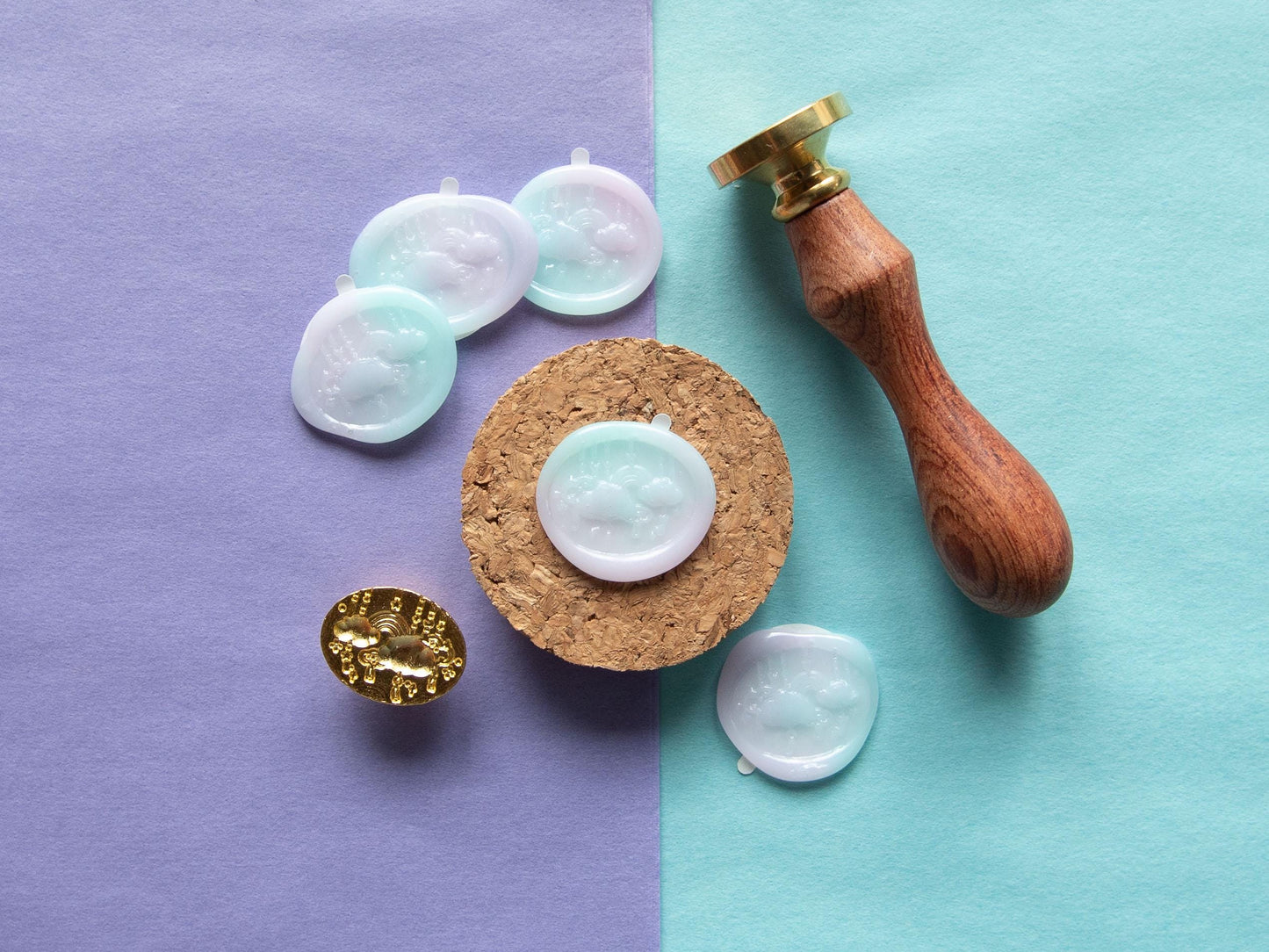 Rainbow - Handmade Wax Seals