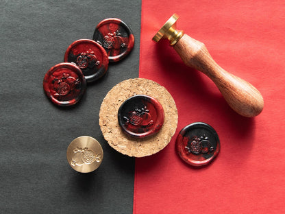 Pomegranate - Handmade Wax Seals