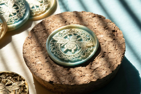 Golden Bee - Handmade Wax Seals