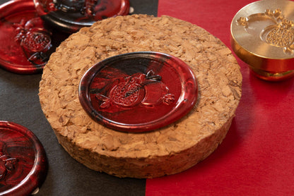 Pomegranate - Handmade Wax Seals