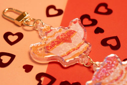 Tea of Love - Linked Acrylic Keychain
