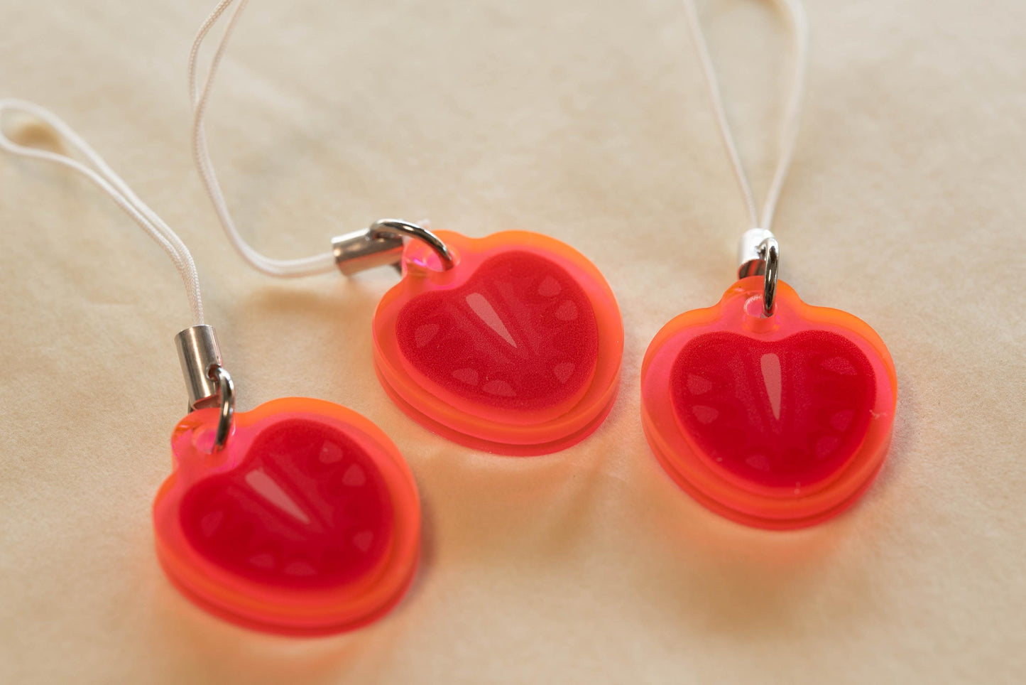 Strawberry - Phone Charm